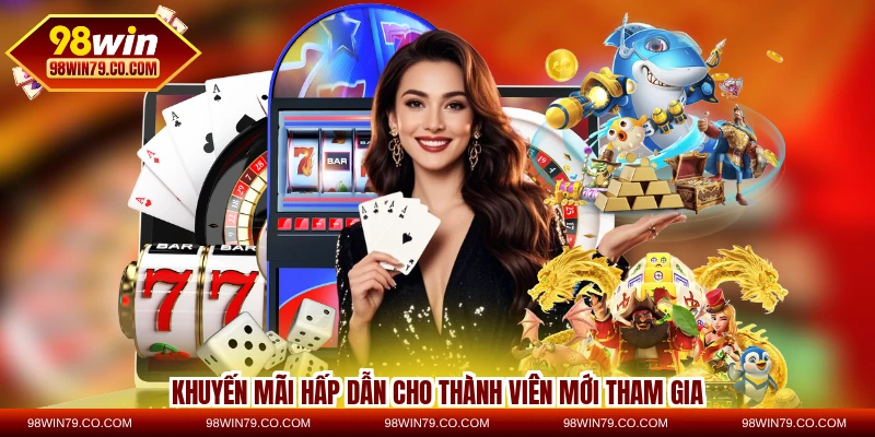 Khuyến mãi hấp dẫn cho thành viên mới tham gia